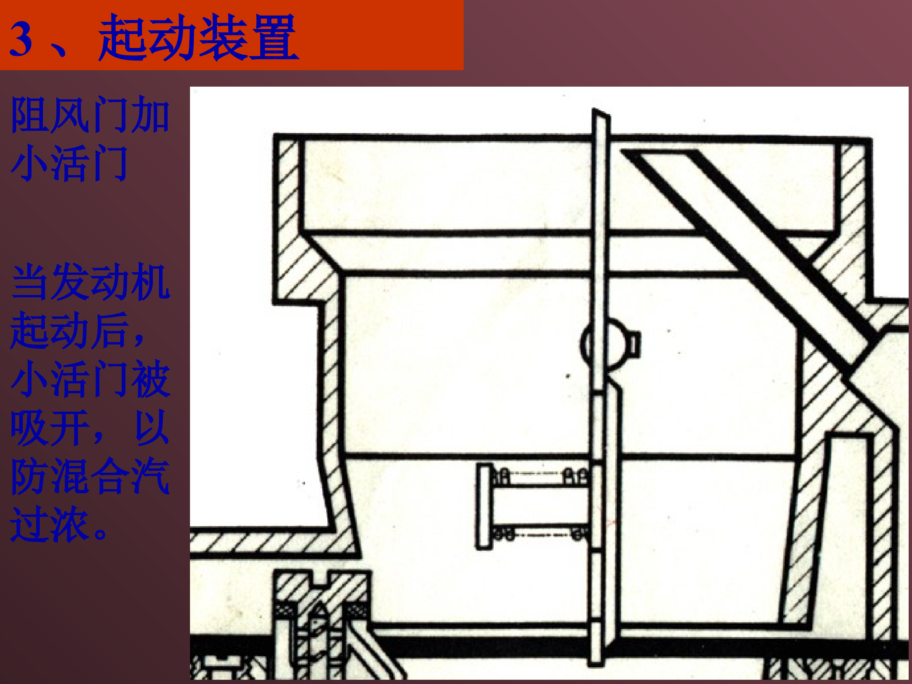 典型化油器构造3